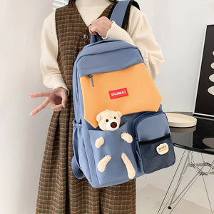 Small Fresh Schoolbag High School Junior School Girl Backpack