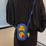 Small Bubble Shoulder Bag Mini Handbag Hollow Phone Bag