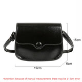 Small Vintage PU Leather Crossbody Handbag FTB074