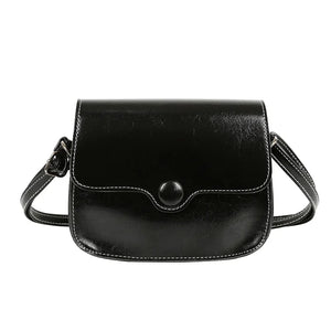 Small Vintage PU Leather Crossbody Handbag FTB074