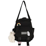 Small Women's Backpack Waterproof Nylon Japanese Casual Young G