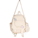 Small Women's Backpack Waterproof Nylon Japanese Casual Young G