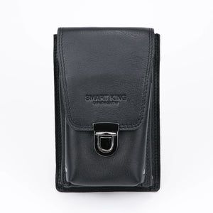 Smart King Waist Packs for Men Crazy Horse Leather Man Belt Bag