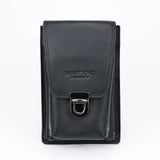 Smart King Waist Packs for Men Crazy Horse Leather Man Belt Bag