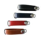 Leather Keychain Car Key Pouch Bag Holder Wallet Chain Ring Organizer