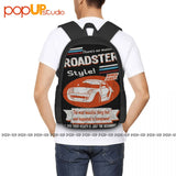 Smart Roadster 2003 Car Backpack Large Capacity Style 3d Printing Clothes Backpa