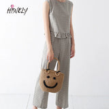 Vintage Retro Rattan Woven Straw Bag Crossbody