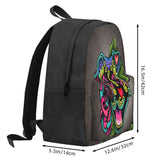 Smiling Pit Bull Backpack Men Women Bags
