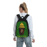 Smokey Bear You 2 Backpacks Men Women Kids Anime Backpack