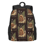 Snail Enthusiast Men's Backpacks Women's Bags for Children