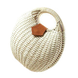 Snail's Nest Tote Handbag Summer Beach Bag Woman Straw Bag