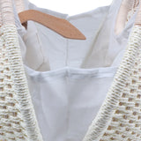 Snail's Nest Tote Handbag Summer Beach Bag Woman Straw Bag