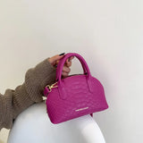Snake Pattern Ladies Shell Bags Small Women Hand Bags