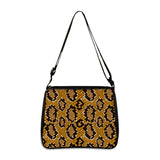 Snake Print Shoulder Bag Snake-Shaped Handbag Messenger Bags Woman