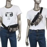 Snake Texture Women Belt Bum Bag High Women Fanny Packs