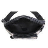 Snake Texture Women Belt Bum Bag High Women Fanny Packs