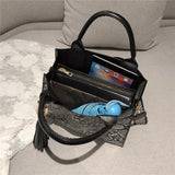 Snake Women's Crossbody Shoulder Bag High PU Party Handbag
