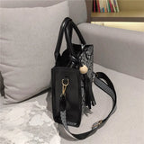 Snake Women's Crossbody Shoulder Bag High PU Party Handbag