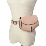 Snake Pattern Fanny Pack Women's Waist Bag Streetwear Chest Bag Mini Heart Type