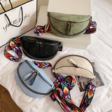 Snake Skin Shoulder Bag for Men and Women