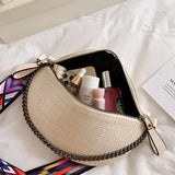 Snake Skin Shoulder Bag for Men and Women