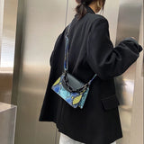 Snakeskin Pattern Handbag Shoulder Bag for Women