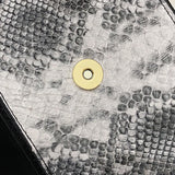 Snakeskin Pattern Handbag Shoulder Bag for Women