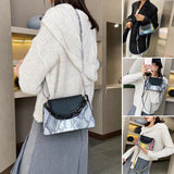 Snakeskin Pattern Handbag Women's Shoulder Bag Ladies Crossbody Bag Purse