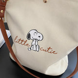 Fashion Satchel Bag for Women Canvas Tote Shopping Handbag