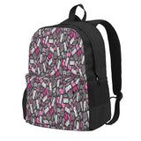 So Many Books Backpacks Men's & Women's School Bags Zipper Close