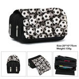 Kids Soccerly/Footbally Print Pencil Bag