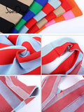 Soefdioo Women's Knot Casual Wide Stripe Handbag Knitted Shoulder Bag