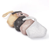 Silver Crystal Evening Bags for Women