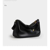 Vintage PU Leather Women Shoulder Bag Zipper Texture Cross Body