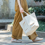 Large Capacity Women Shopping Bag Casual Ladies One Shoulder Tote Bags