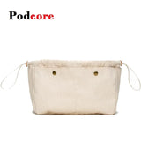 Canvas Handbag Organizer Purse Liner Bag for Tote Bag