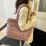 Casual Waterproof Canvas Shoulder Bag for Women