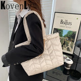 Casual Waterproof Canvas Shoulder Bag for Women