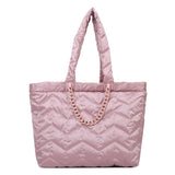 Casual Waterproof Canvas Shoulder Bag for Women