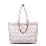 Casual Waterproof Canvas Shoulder Bag for Women
