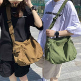 Fashionable Women's Canvas Shoulder Bag