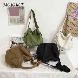 Fashionable Women's Canvas Shoulder Bag
