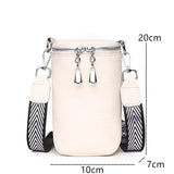 Soft Cow Leather Girl Phone Messenger Bag Crossbody Shoulder Bag