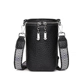 Soft Cow Leather Girl Phone Messenger Bag Crossbody Shoulder Bag