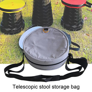 Outdoor Storage Stool Bag Telescopic Pouch
