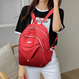Soft Female Backpack Oxford Shoulder Bags Outdoor Travel Backpack
