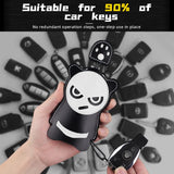 Soft Leather Key Bag Housekeeper Key Case Wallet For Men