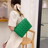 Soft Metal Chain Armpit Shoulder Bag for Woman