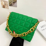 Soft Metal Chain Armpit Shoulder Bag for Woman