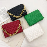 Soft Metal Chain Armpit Shoulder Bag for Woman